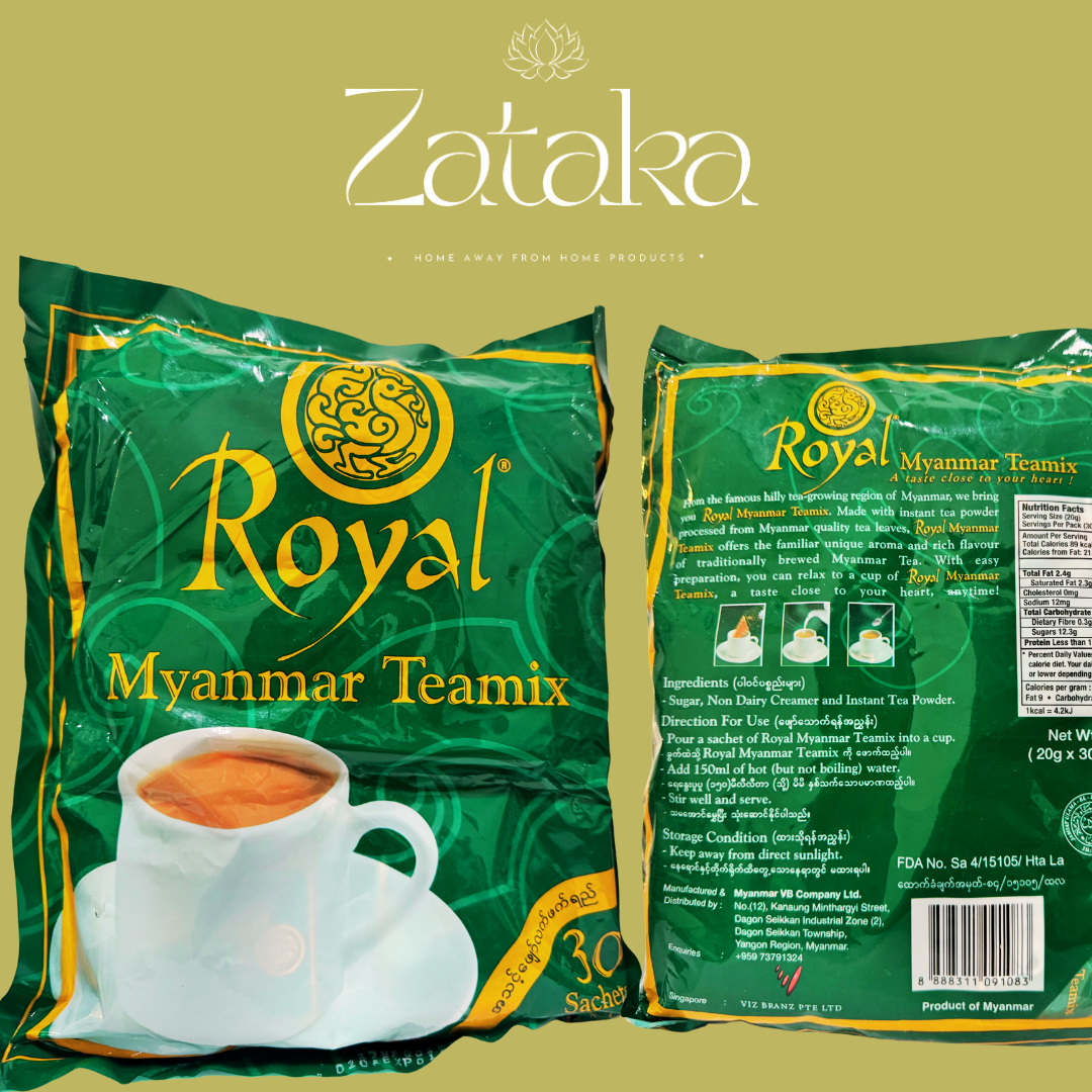 Royal Myanmar Tea Mix approx 600g (30 Sachets)