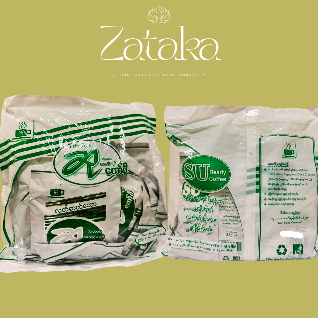 ဆု သဘာ၀ အသင့်ဖျော် ကော်ဖီ (3 in 1) approx 230 g